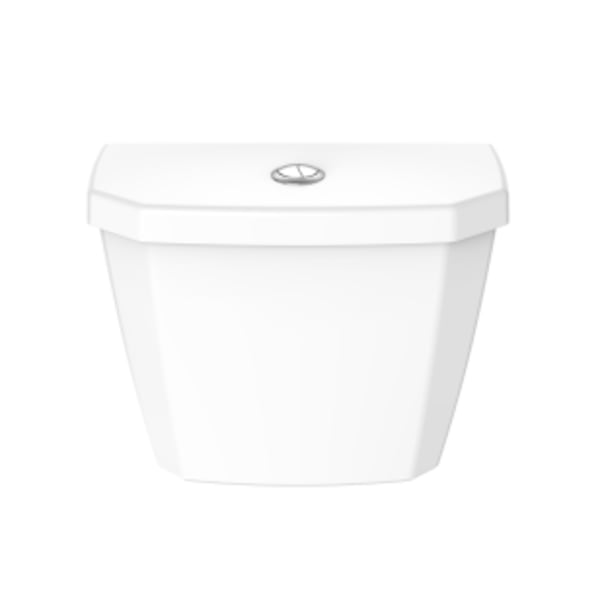 Viper 0.9/1.1gpf Dual Flush Tank 12" Rough-in White