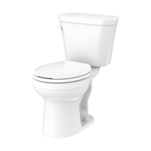 Viper 1.28/1.6gpf Round Front Bowl White