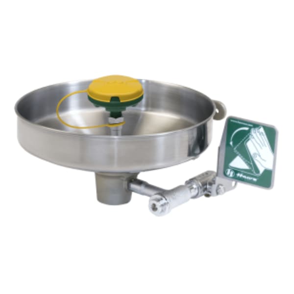 Wall-Mount Stainless Bowl Eye/Face Wash With Bracket