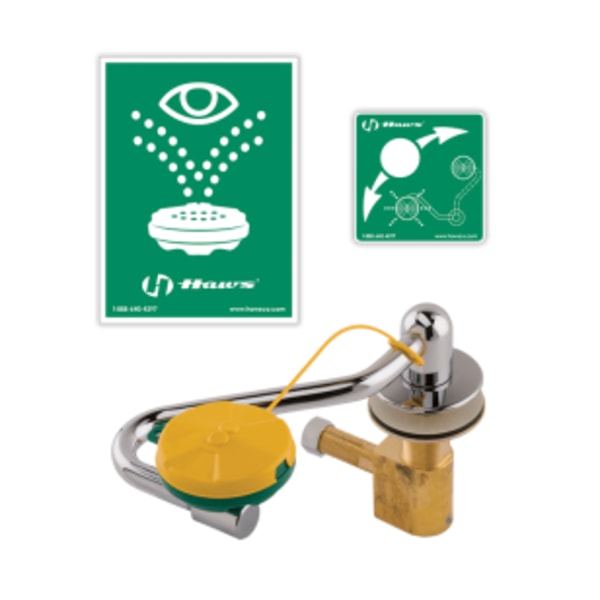 Deck-Mount Swing-Away Eye/Face Wash