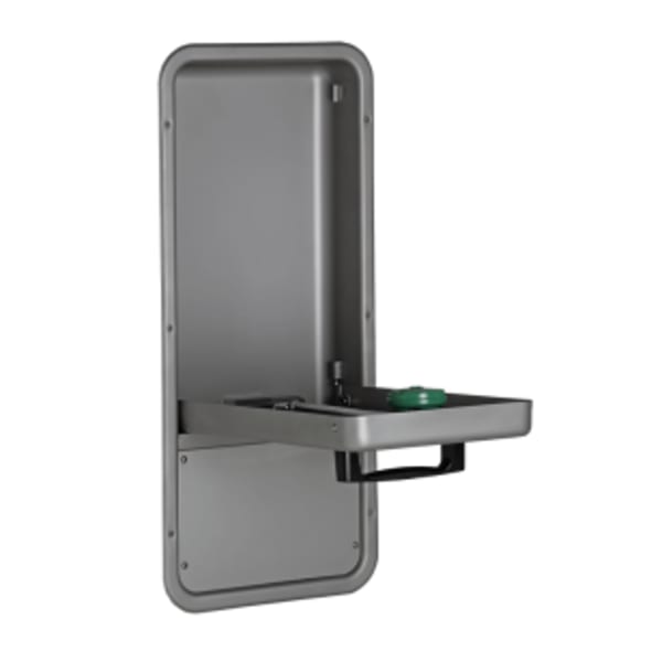 Barrier-Free Recessed Wall-Mount Pull Down Eye/Face Wash