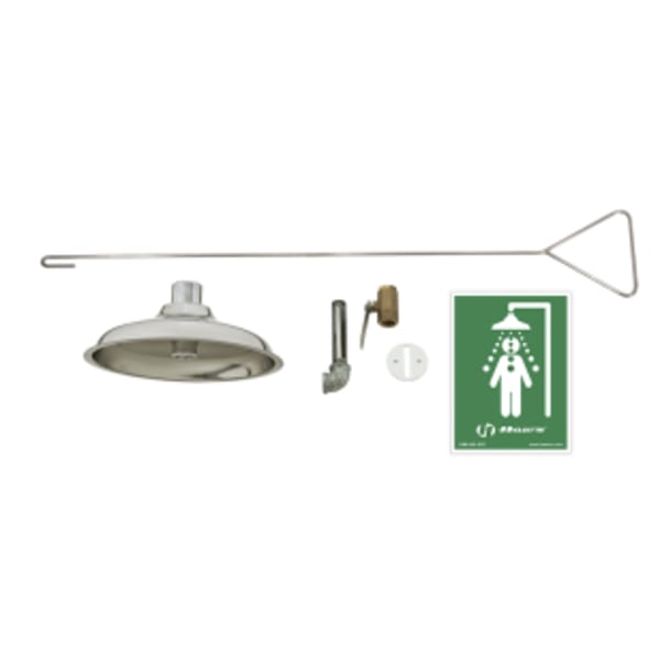 Concealed Ceiling Supply Emergency Drench Shower
