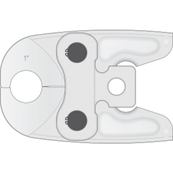 1" Jaws for Power Press Tool with Pistol Grip