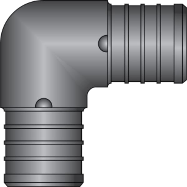 1" PEX 90° Elbow (Crimp(F2159)) - Composite