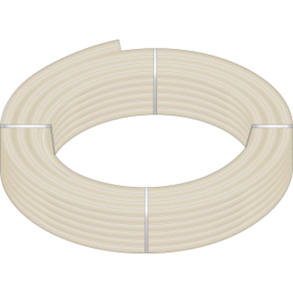 HeatLink 1-1/4" x 300' Black Print on White PureLink® Plus UV Stabilized PEX-a Tubing