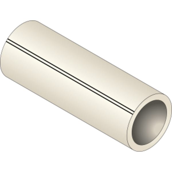 HeatLink 2" x 20' Black Print on White PureLink® Plus UV Stabilized PEX-a Tubing