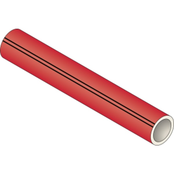 HeatLink 3/4" x 20' Red PureLink® Plus UV Stabilized PEX-a Tubing