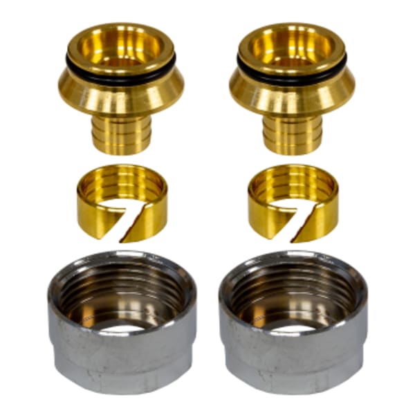 5/8" PEX to 1-1/2" SS Manifold Connecter