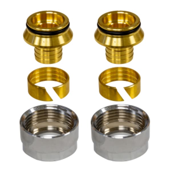 3/4" PEX to 1-1/2" SS Manifold Connecter