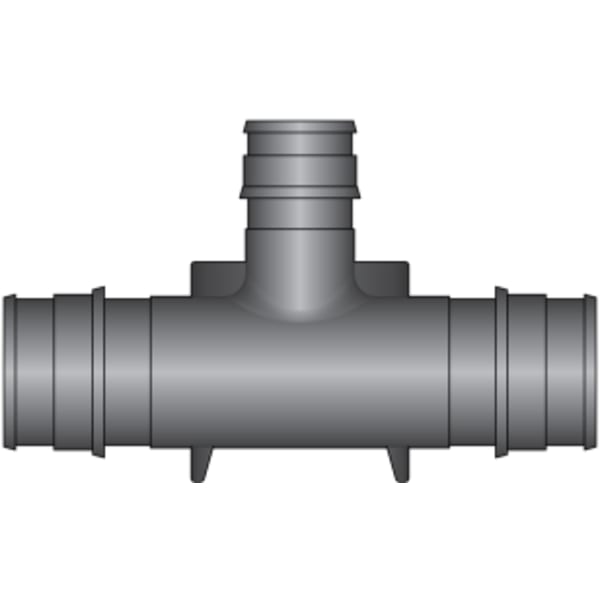 3/4" x 3/4" x 1/2" PEX Reducing Tee (Expansion(F1960)) - Composite