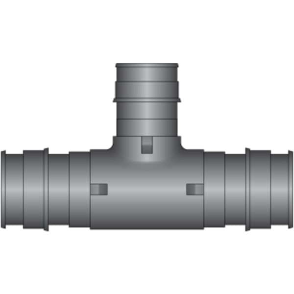 1-1/4" x 1-1/4" x 1" PEX Reducing Tee (Expansion(F1960)) - Composite