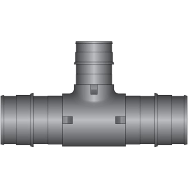 1-1/2" x 1-1/2" x 1" PEX Reducing Tee (Expansion(F1960)) - Composite