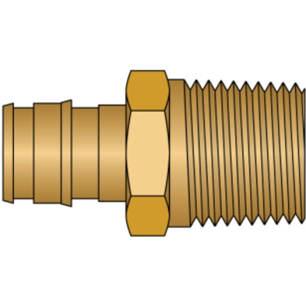 25) 3/4 PROPEX X 3/4 FEMALE SWEAT PEX ADAPTER