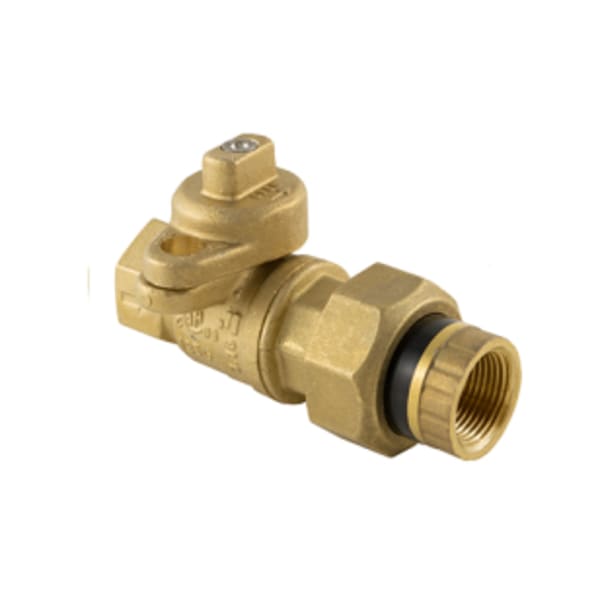 3/4" - Utility Gas Ball Valve, Full Port, 175 PSIG, with Insulated Tail Piece