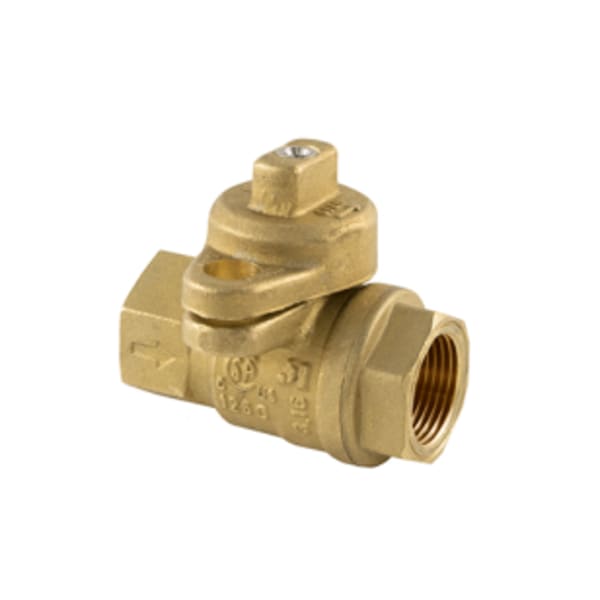 1-1/2" - Utility Gas Ball Valve, Full Port, 175 PSIG