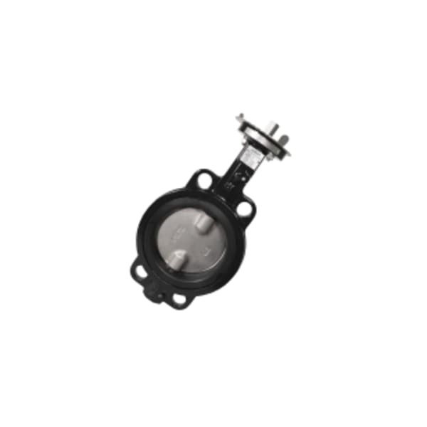 4" - Wafer Style, Epoxy-Coated Ductile Iron Body, Stainless Steel Disc