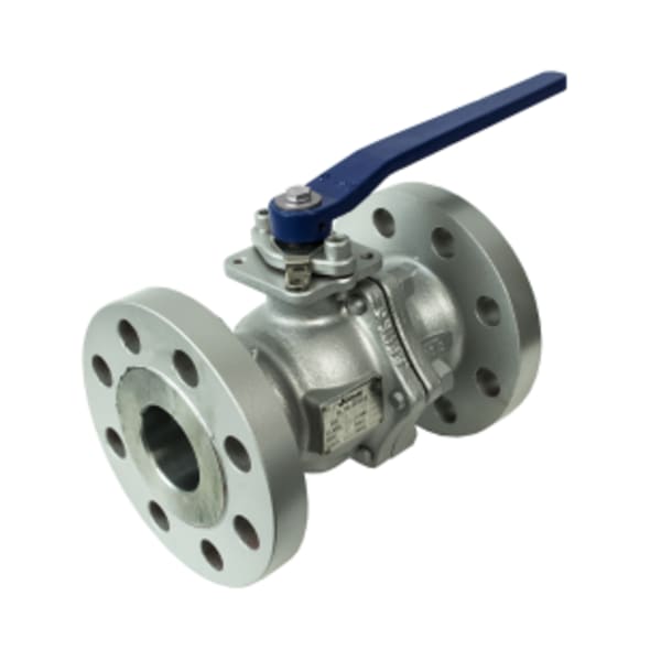 2" Flanged - Full Port, 2 Piece, Flanged Connectoin, Class 300, Carbon Steel, Stainless Steel Ball and Stem