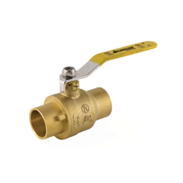 1/2" Sweat - Full Port, 2 Piece, Solder Connection, 600 WOG