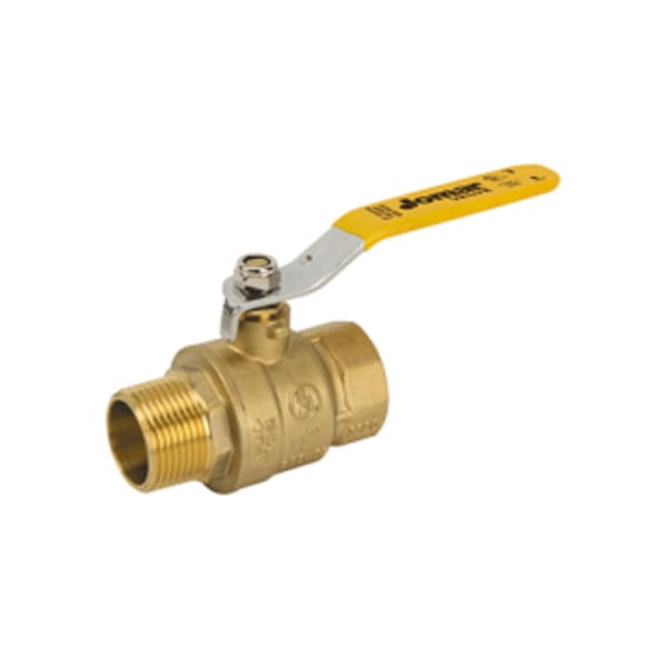 1/4" FIP X MIP - Full Port, 2 Piece, Male x Female Connection, 600 WOG