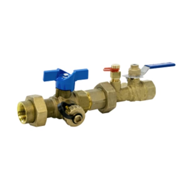 3/4" FIP - 3/4 IN MANUAL RECIRC ASSEMBLY W/ DRAIN FNPT X FNPT