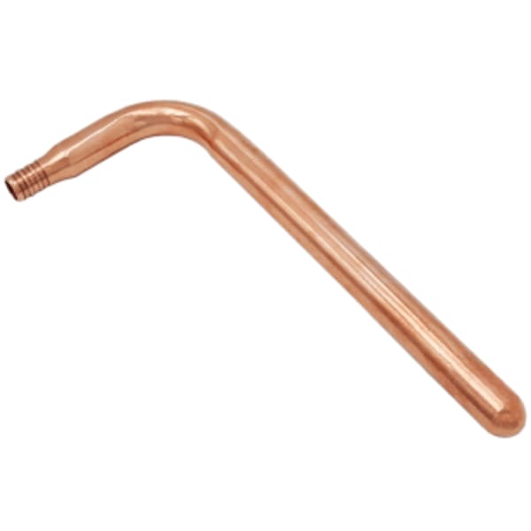 1/2" X 8" - , Wrot Copper Crimp/Cinch PEX Stub Out