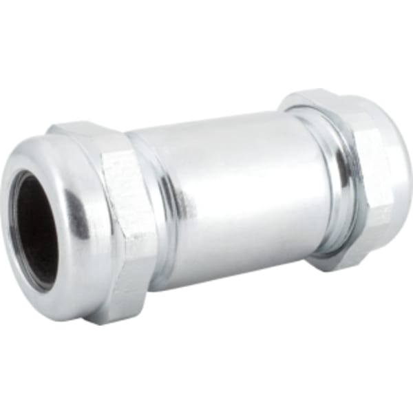 1-1/4" - Comp (IPS) x Comp (IPS), Galvanized Steel Compression Couplings