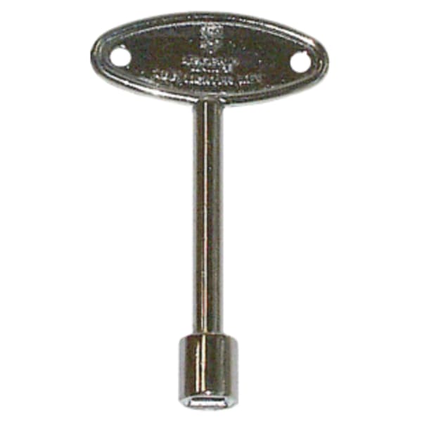 2-5/8" - Chrome-Plated Key for T-3200, T-3201, T-3500, & T-3501 Log Lighter Valves