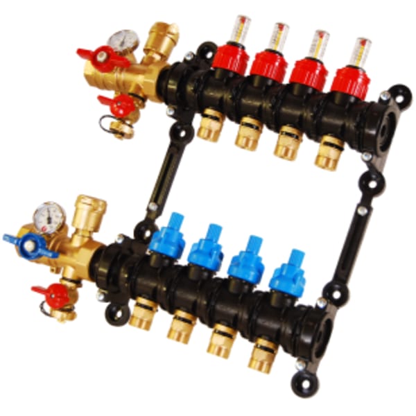 4 PORT - 1" EPPro Manifold with Integrated Adapter Valve