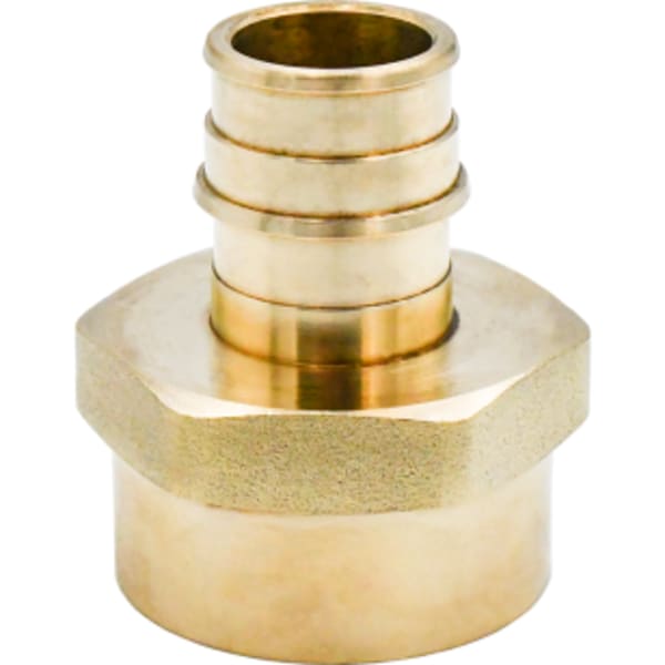 1/2" x 3/4" PEX Female Adapter (Expansion(F1960) x FIP) - Brass
