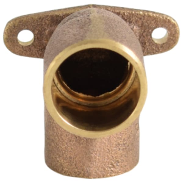 1/2" - Sweat x Sweat, No Lead Cast Brass Sweat Drop Ear Elbow