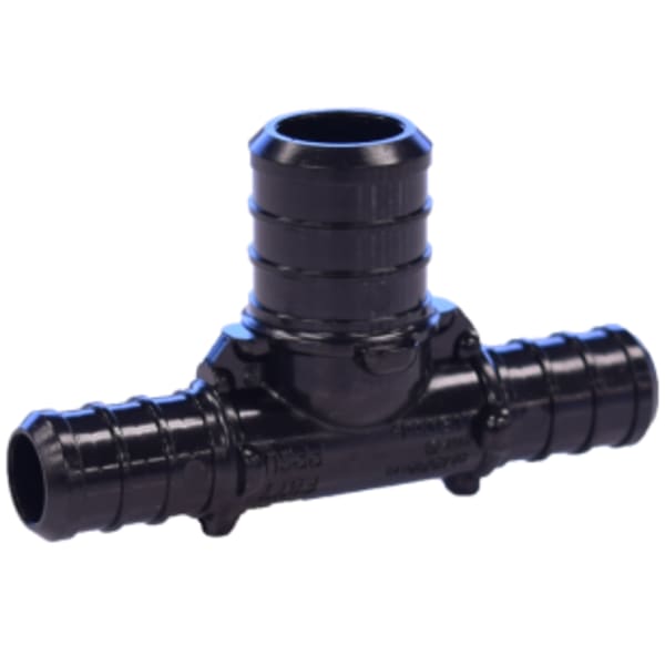 3/4" x 3/4" x 1/2" PEX Reducing Tee (Crimp(F2159)) - Composite