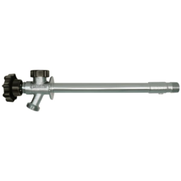 1/2" x 2-7/8" - MIP/Sweat x MGHT, Forged Brass Multi-Turn Frostfree Sillcock with Integrated Anti-Siphon Vacuum Breaker