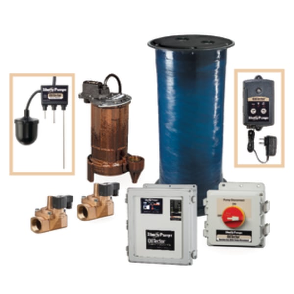 3/4 hp, Submersible Elevator Sump Pump, 1PH, 115V, Simplex, Cast iron, manual, no holding tank, 25' cord