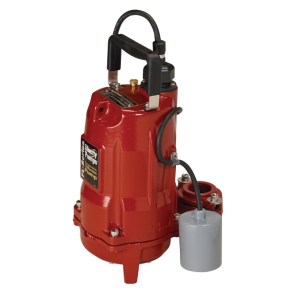 6/10 HP, Effluent Pump, 1 PH, 208-230V, 25' Cord, 1-1/2" Discharge, Auto