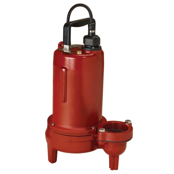 1 HP, Sewage Pump, 1 PH, 208-230V, 25' Cord, 3" Discharge, Manual