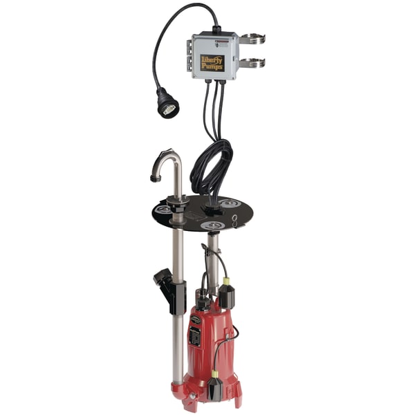 2 hp, Grinder Pump retro-fit for E/One®, 1 PH, 208-230V, 10' Cord, 1-1/4" Discharge, Auto