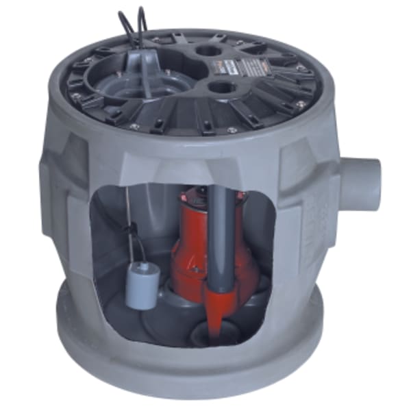 1/2 HP, Simplex Sewage Package, 1 PH, 115V, 2" Discharge, 10' cord