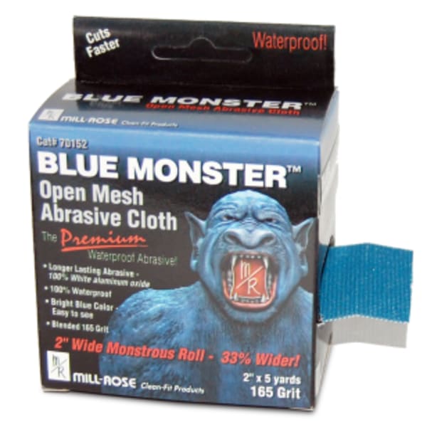 2" X 5 YARD BLUE MONSTER OPEN MESH