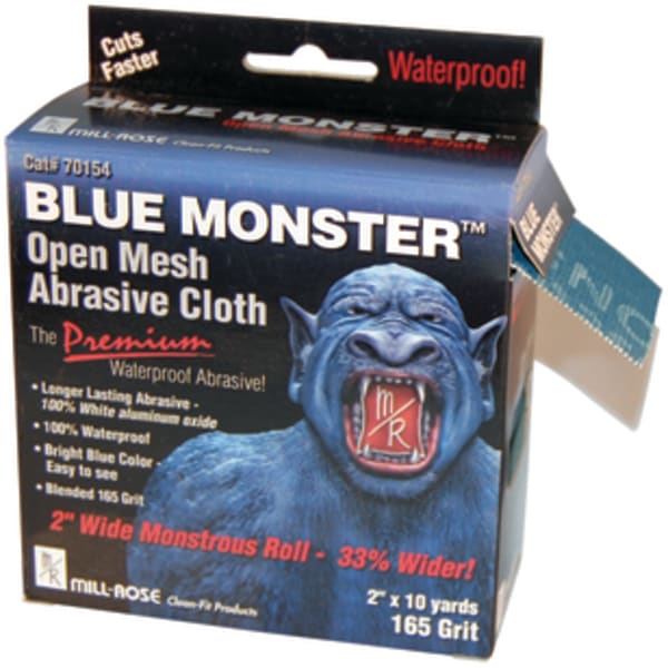 2" X 10 YARD BLUE MONSTER OPEN MESH
