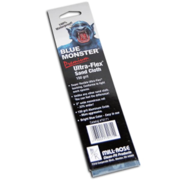 2" x 8" BLUE MONSTER SANDCLOTH - 10 STRI