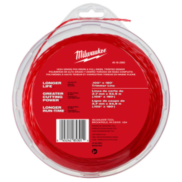 Milwaukee® .105" x 180' Trimmer Line