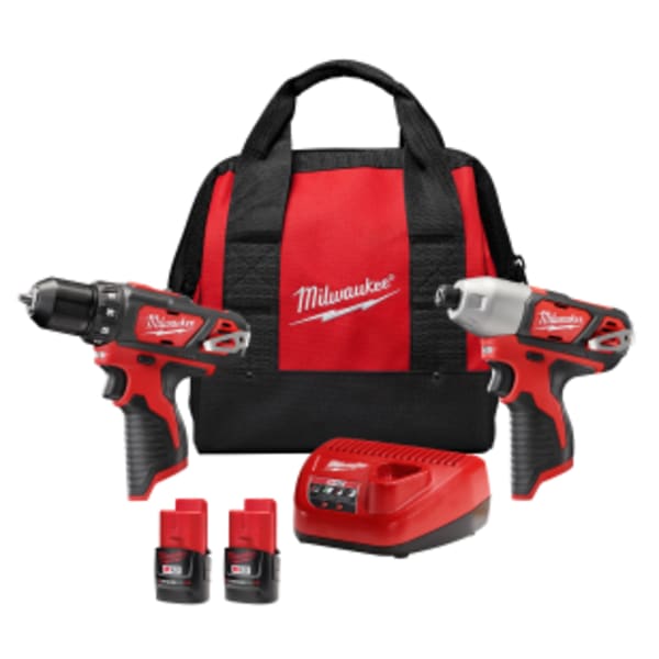 Milwaukee® M12 Drill/Impact Combo Kit