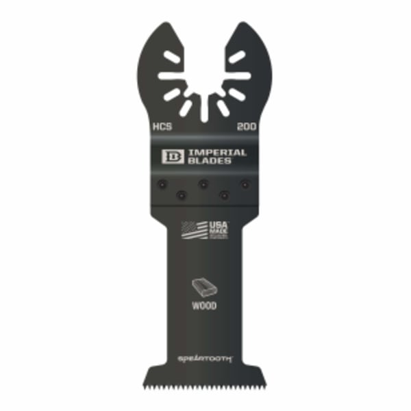 Imperial Blades IBOA200-1 One Fit™ 1-3/8" Speartooth Fast Cut Wood Blade, 1PC