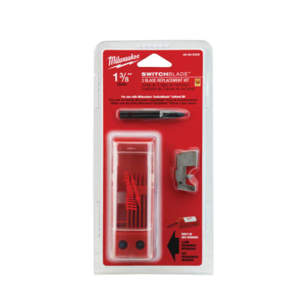 Milwaukee® 1-3/8 in. SWITCHBLADE™ 3 Blade Replacement Kit