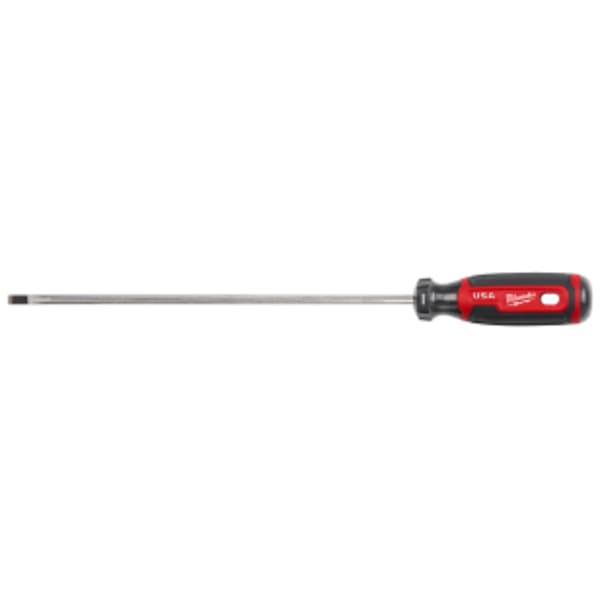 Milwaukee® 1/4" Cabinet 10" Cushion Grip Screwdriver (USA)