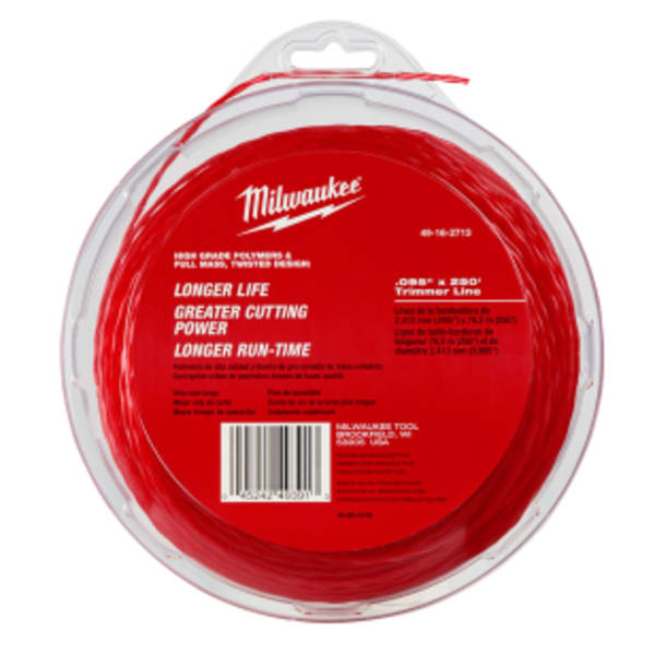 Milwaukee® .095 in. x 250 Ft. Trimmer Line