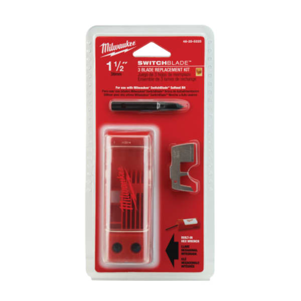 Milwaukee® 1-1/2 in. SWITCHBLADE™ 3 Blade Replacement Kit