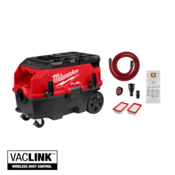 M18 FUEL™ 9 Gallon Dual Battery Dust Extractor w/ PACKOUT™ Compatibility and VACLINK™