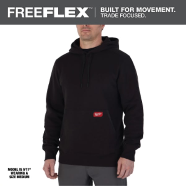 FREEFLEX™ Pullover Hoodie - Black 2X