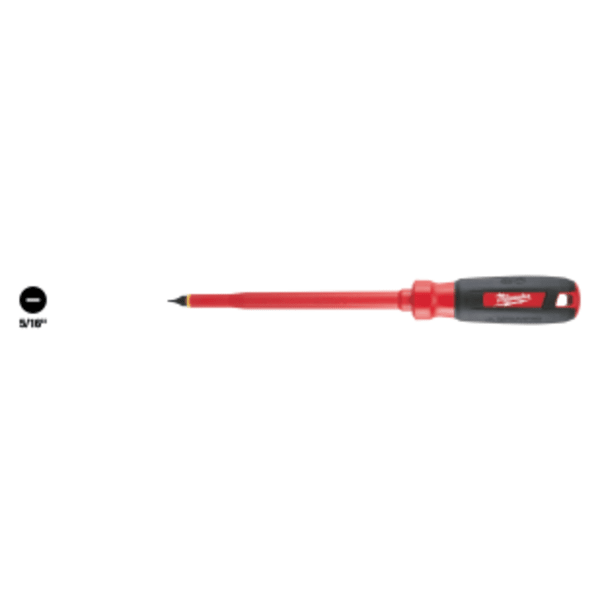 5/16" Slotted - 7" 1000V Insulated Screwdriver